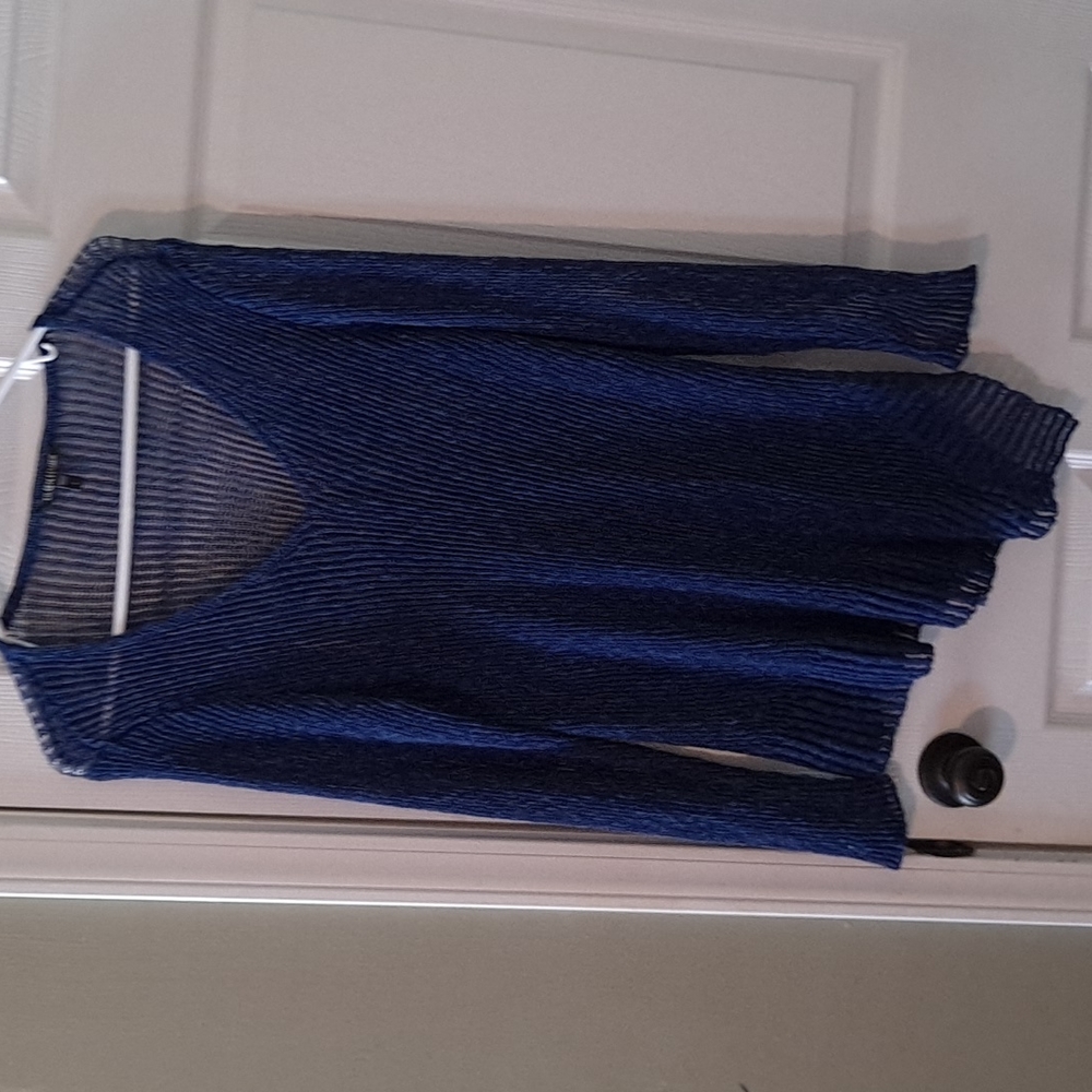 Crochet knit sweater